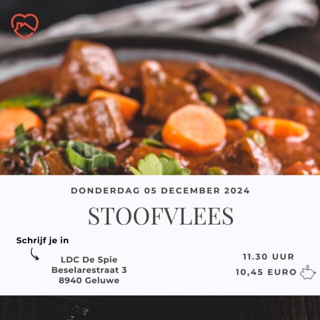 Kom langs voor een middag met een echte klassieker op het menu! Zorg dat je erbij bent! Schrijf je snel in.  #wzbw #woonenzorgbedrijfwervik #wervik #geluwe