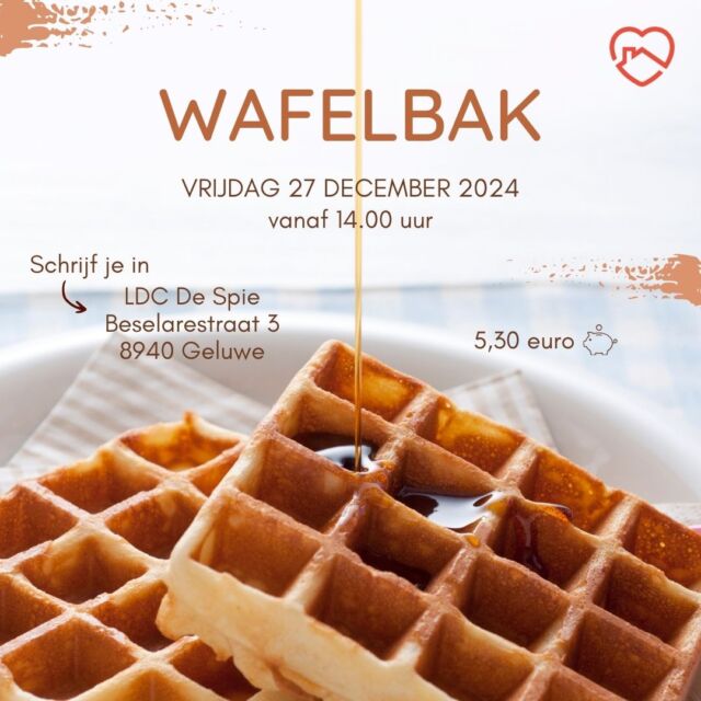 Proef onze zelfgemaakte kerstwafel en laat je verwennen door deze zoete lekkernij!  #wzbw #woonenzorgbedrijfwervik #wervik #geluwe