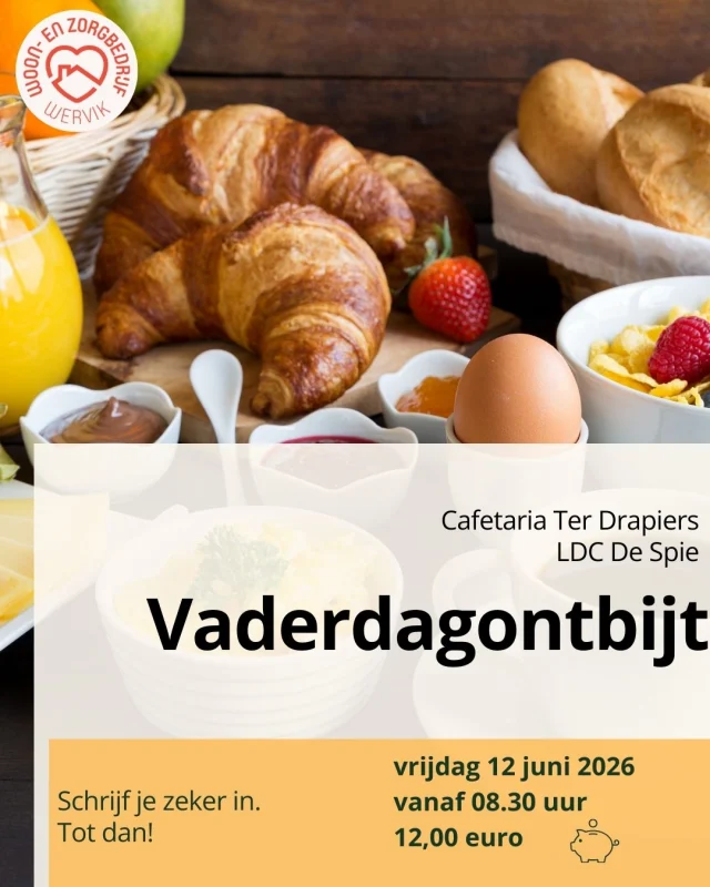 Goed gezelschap, verse koffie en een volle tafel: een ontbijt om samen te starten, te proeven en de dag net iets beter te beginnen.
Geluwe of Wervik? Je kan gewoon kiezen.