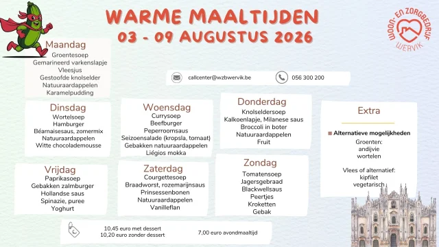 Wij gaan op culinaire reis met onder meer een halte in Milaan op donderdag.